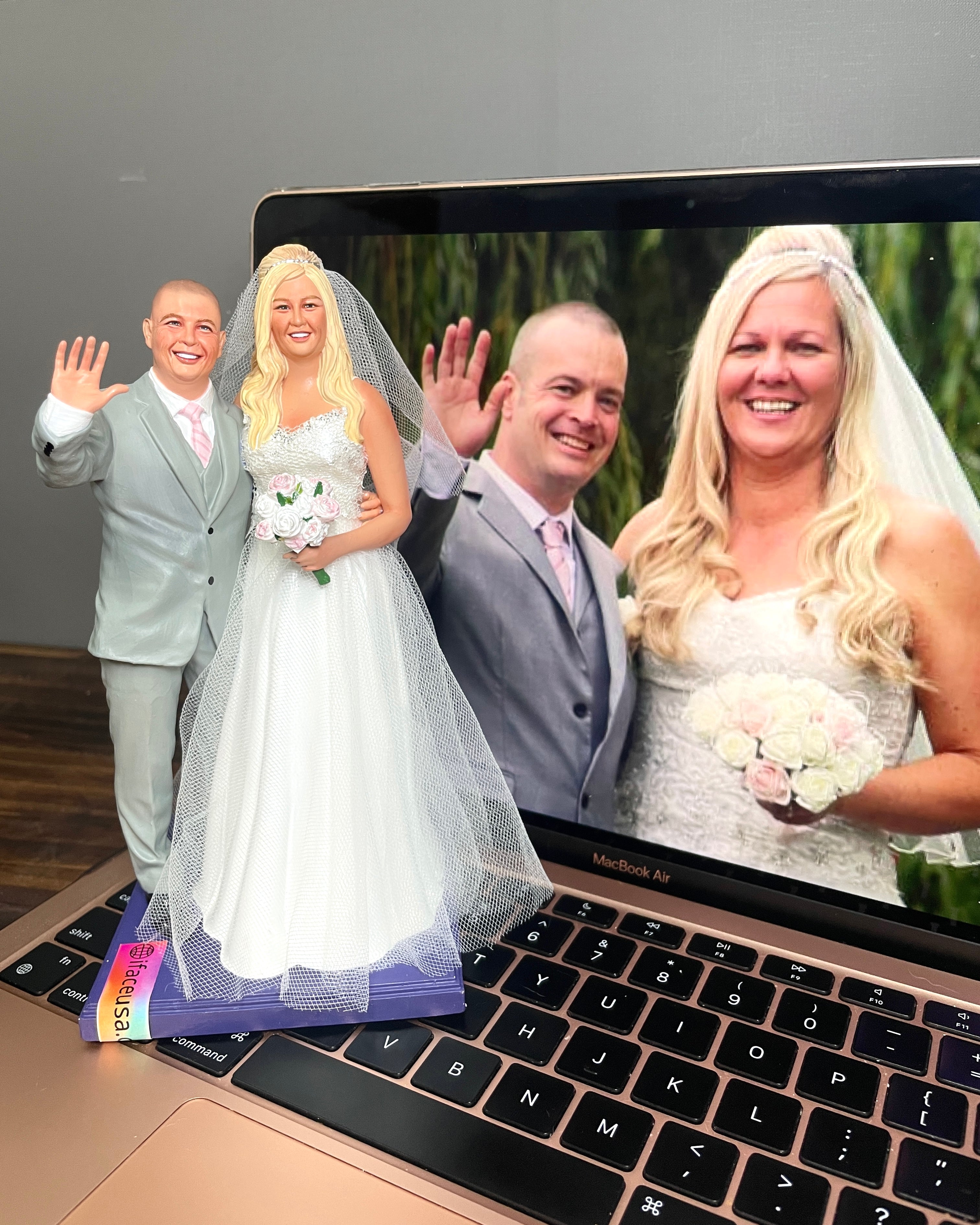 Custom 3D Wedding Figurines