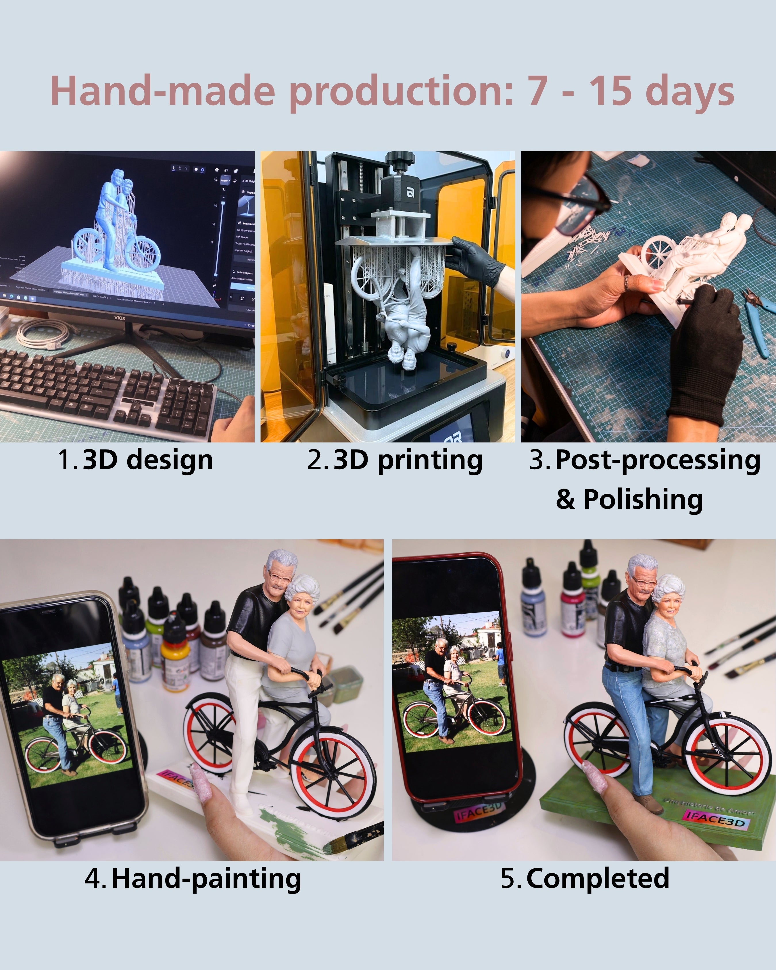 Custom 3D Figurines From Photos