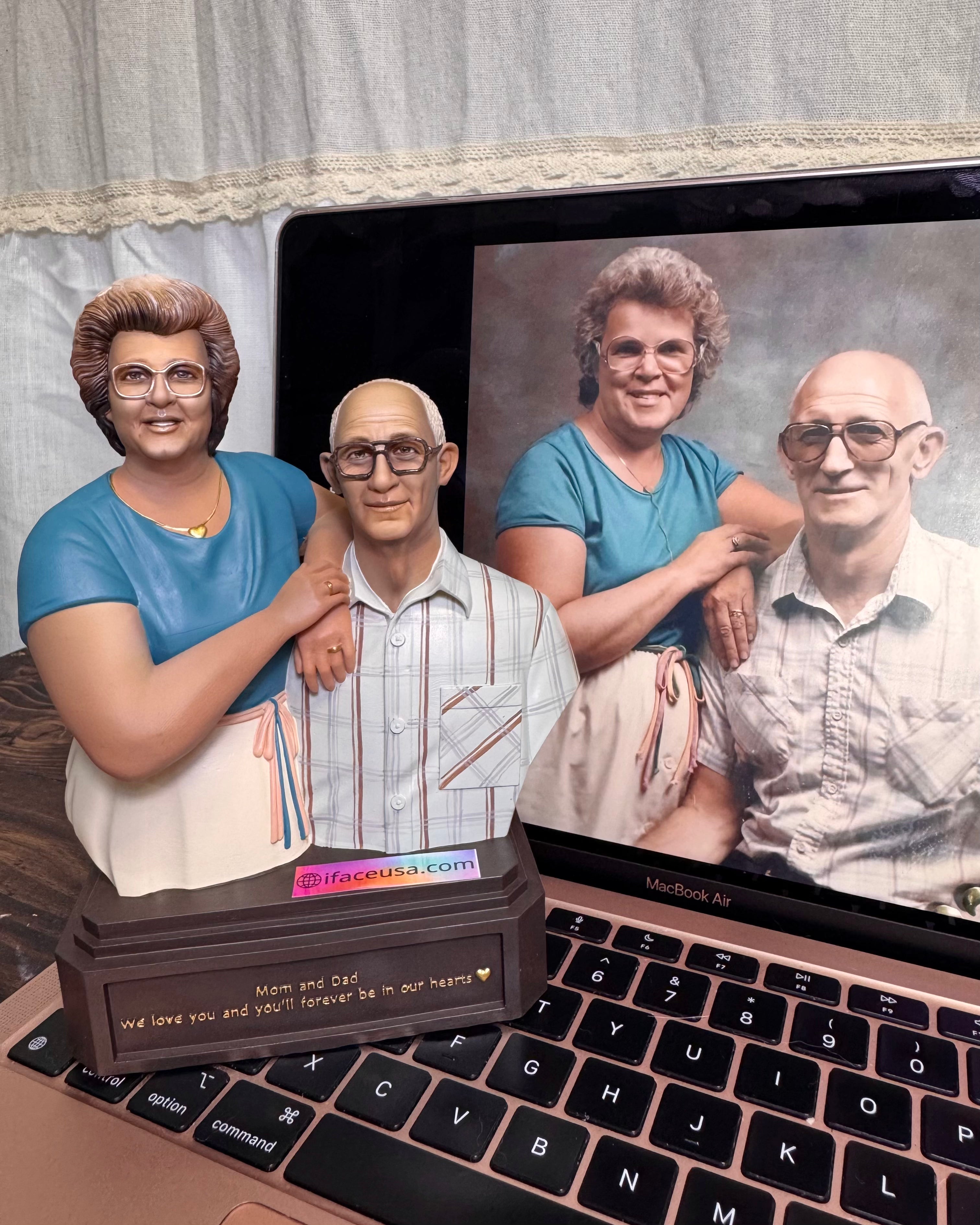 Custom 3D Portrait Bust From Photos