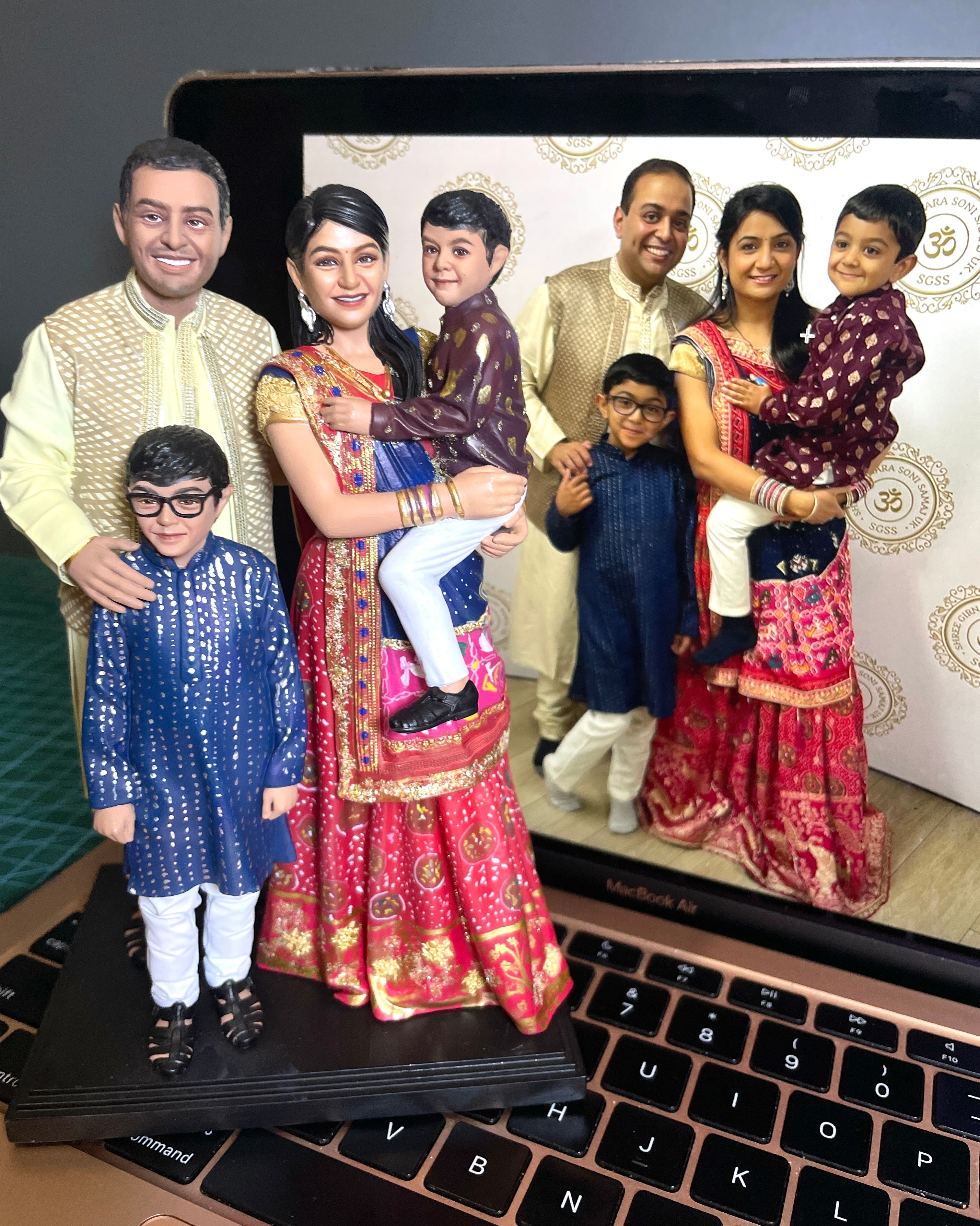 Statue der traditionellen Kleidung 