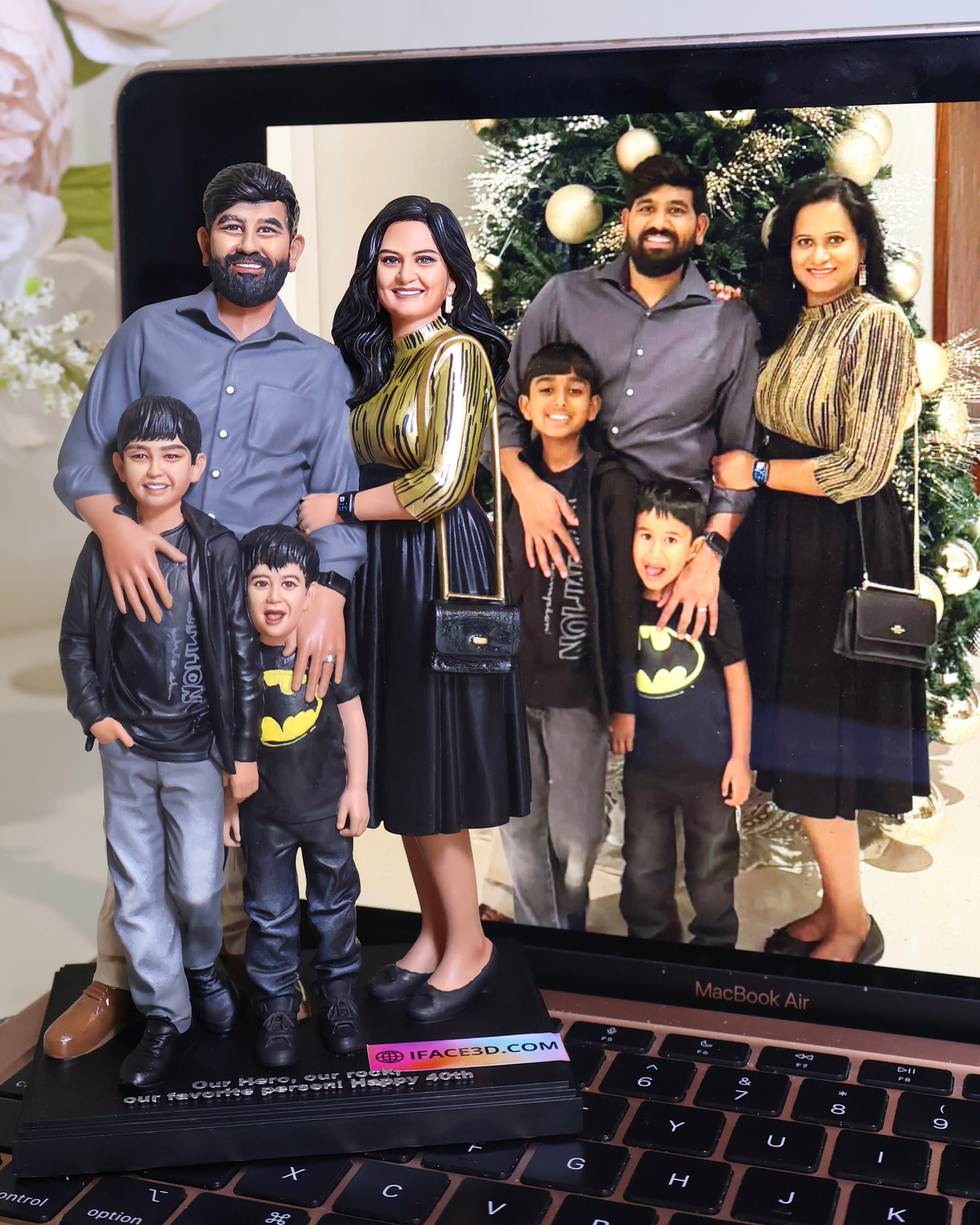 Custom 3D Family Figurines