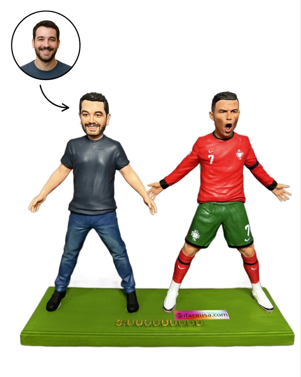 You & Famous Portugal Soccer Player