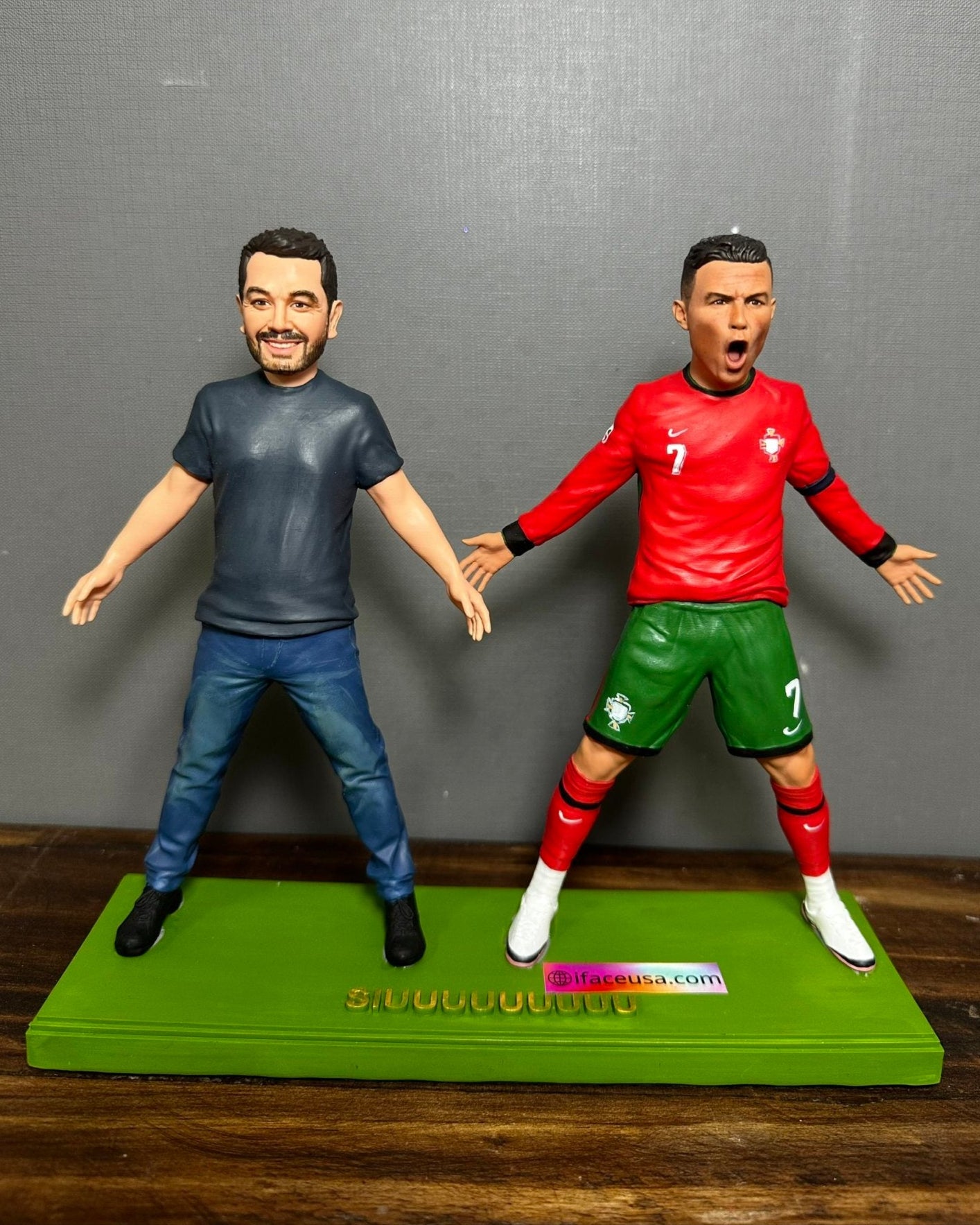 You & Famous Portugal Soccer Player